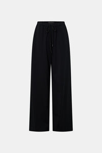 Ghost view CAMILLA AND MARC Niami Jersey Pant in black with a relaxed straight‑leg fit.