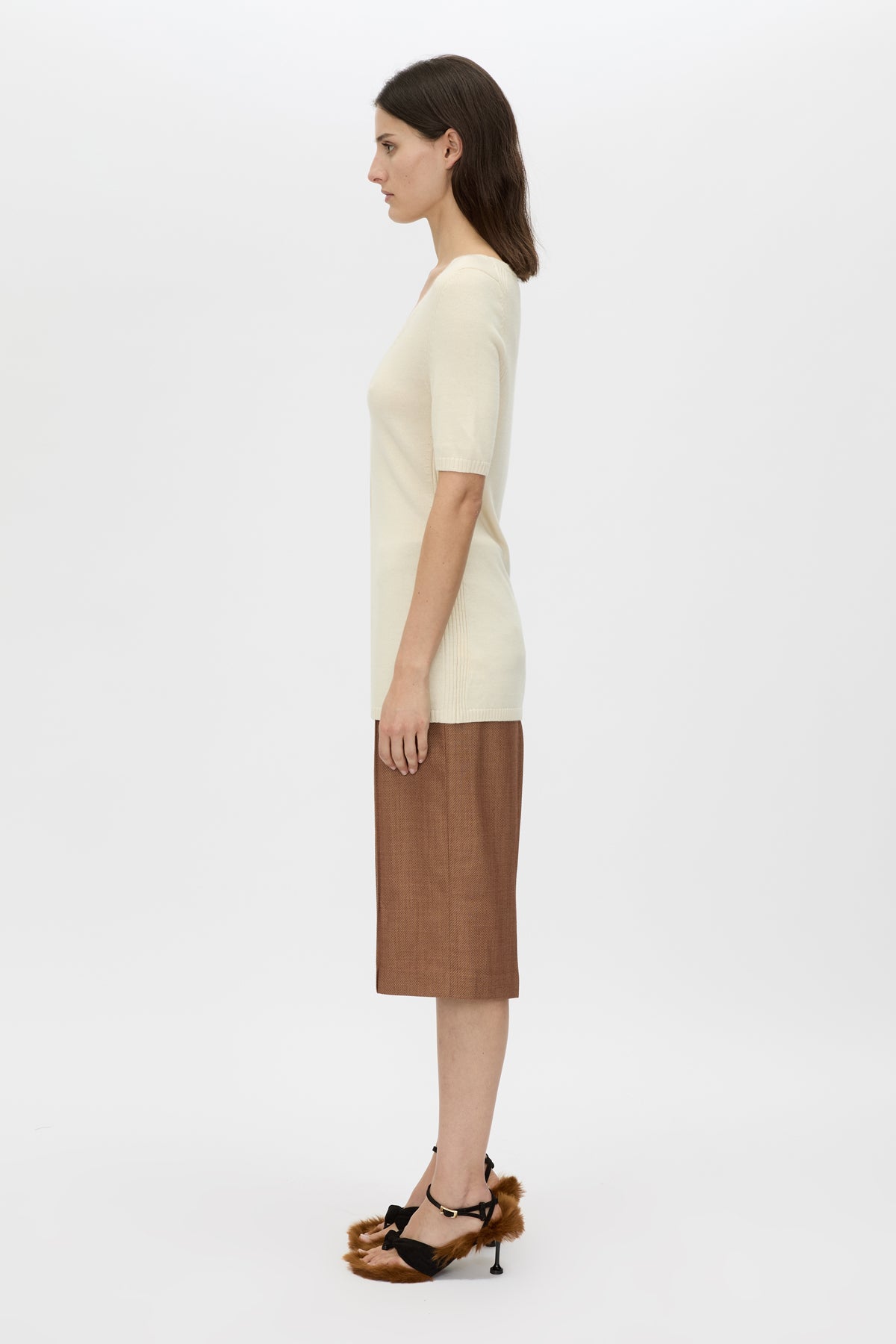 Nimbus Buttoned Short Sleeve Top