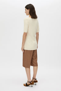 Nimbus Buttoned Short Sleeve Top