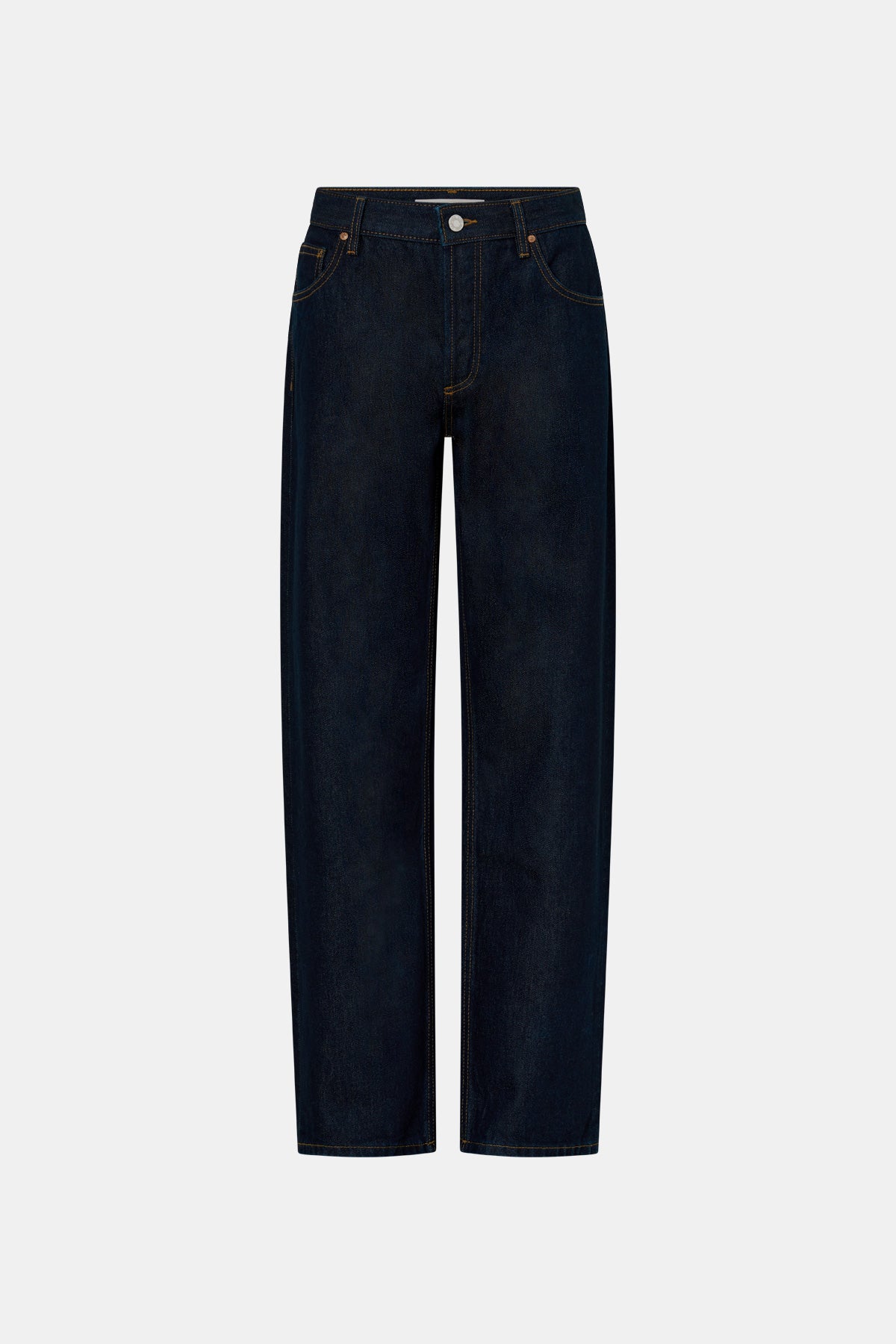 Ghost view CAMILLA AND MARC Noa Jean in Indigo Blue with a relaxed fit, classic pockets and topstitched seam detailing.