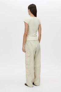 Nora Flatlock Logo Tee