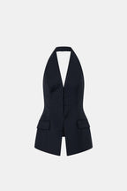 Orban Tailored Halter Top