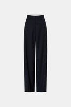 Orban Mid Rise Wide Leg Pant
