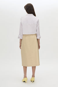 Oren Stripe Midi Skirt