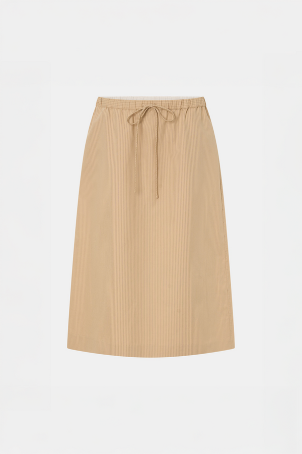 Oren Stripe Midi Skirt