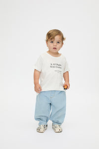 It All Begins With Ovaries Kids Tee