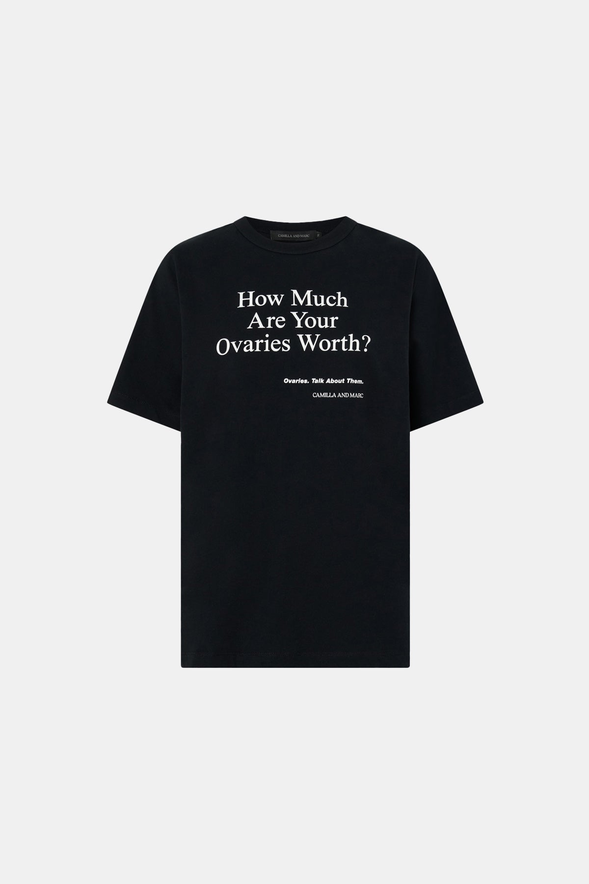 Ovarian Cancer Unisex Tee 2 - CAMILLA AND MARC Ovarian Cancer Unisex Tee 2 Ghost Image