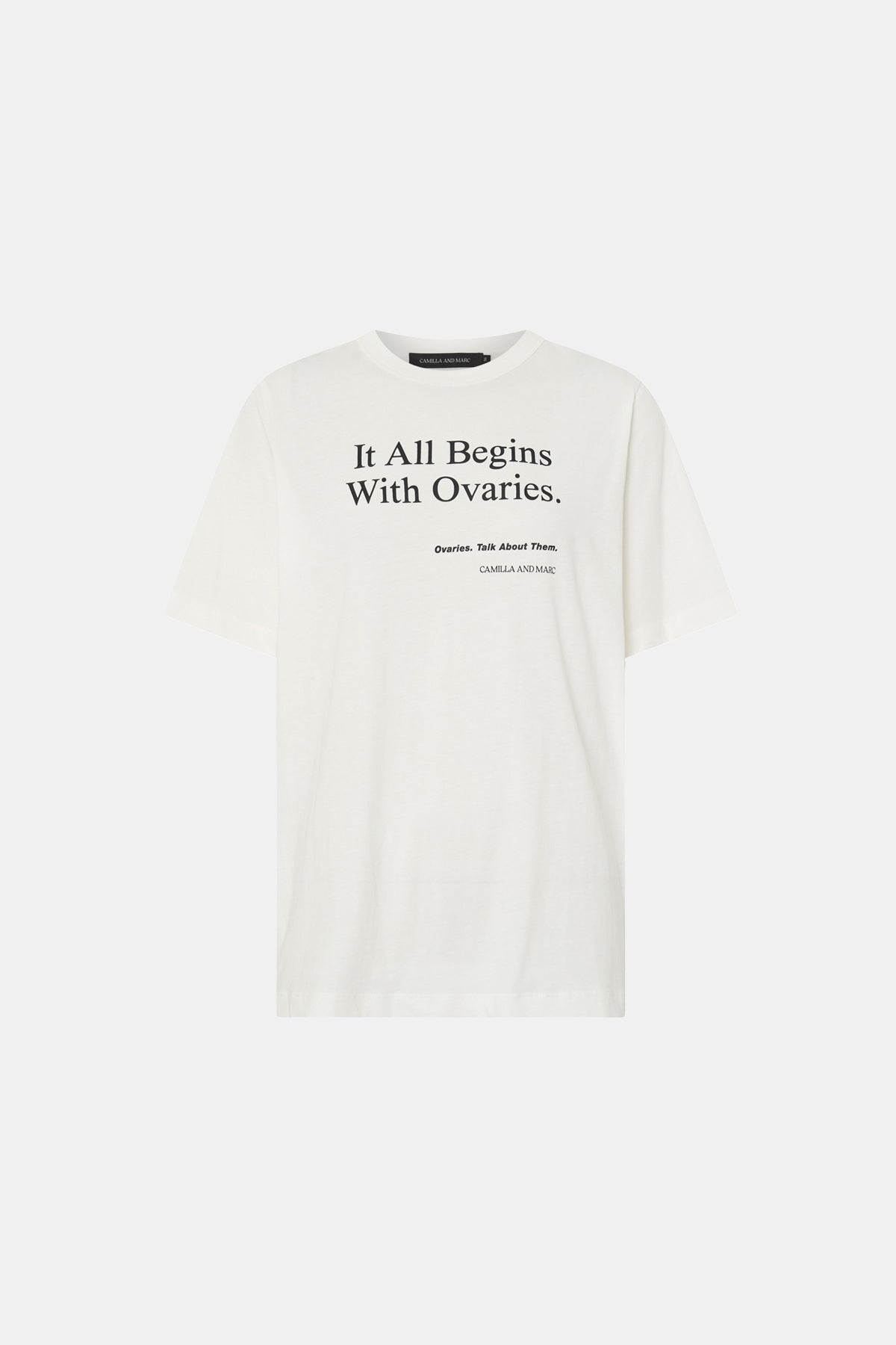 Ovarian Cancer Unisex Tee 1 - CAMILLA AND MARC Ghost Image