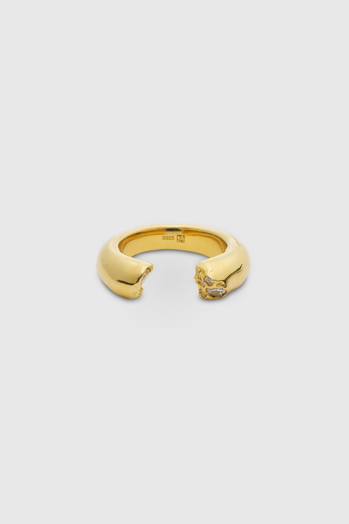 Pablo Ring - CAMILLA AND MARC Pablo Crystal Ring in Gold