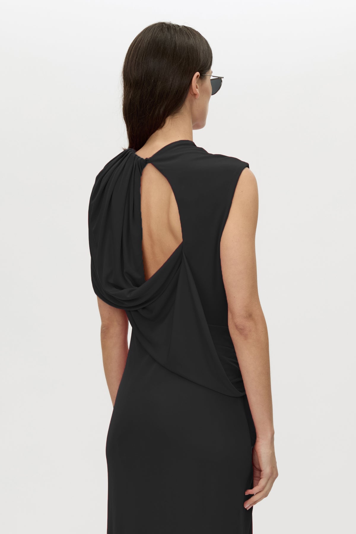 Paloma Draped Sleeve Dress