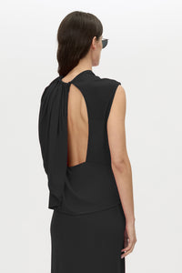 Paloma Draped Sleeve Dress