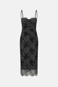 Peregrine Lace Midi Dress