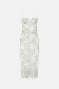 Peregrine Lace Midi Dress