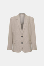 Phostre Linen Relaxed Blazer