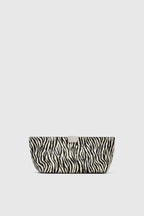 Poppy Zebra Clutch