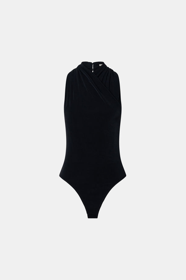 Ravine Wrap Neck Bodysuit