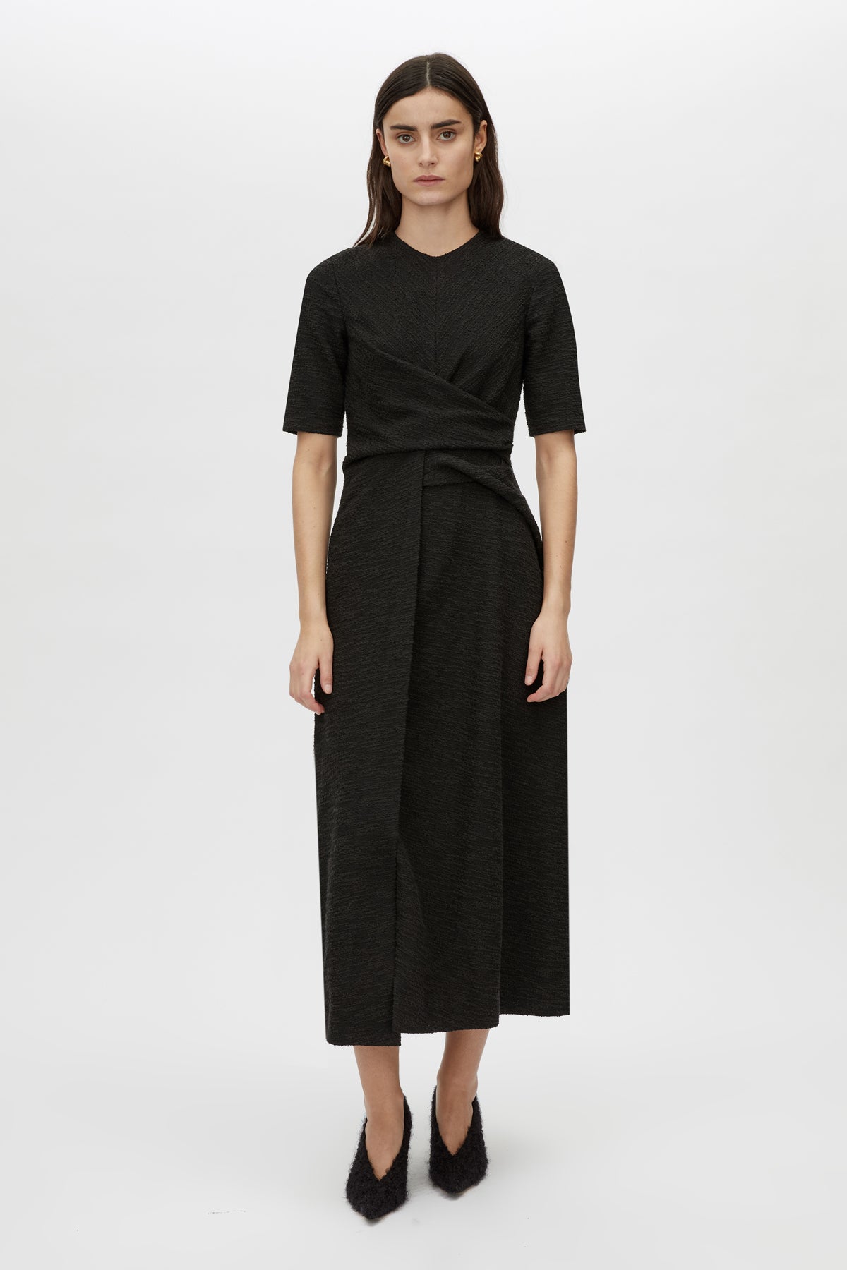 Realm Twisted Midi Dress