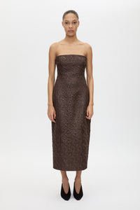 Rennick Strapless Midi Dress