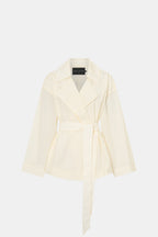 Rhia Sheer Crop Trench