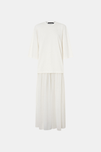 Romy Contrast Maxi Dress