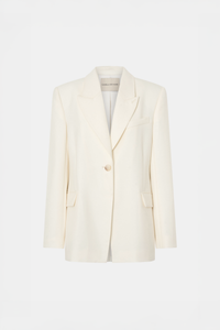 Ghost view CAMILLA AND MARC single-breasted Selin Blazer in cream with relaxed fit.