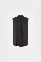 Senae Draped Knot Slvless Top