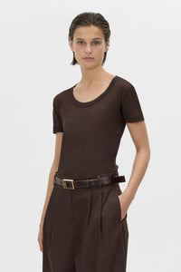 Siona Light Weight Fitted Tee
