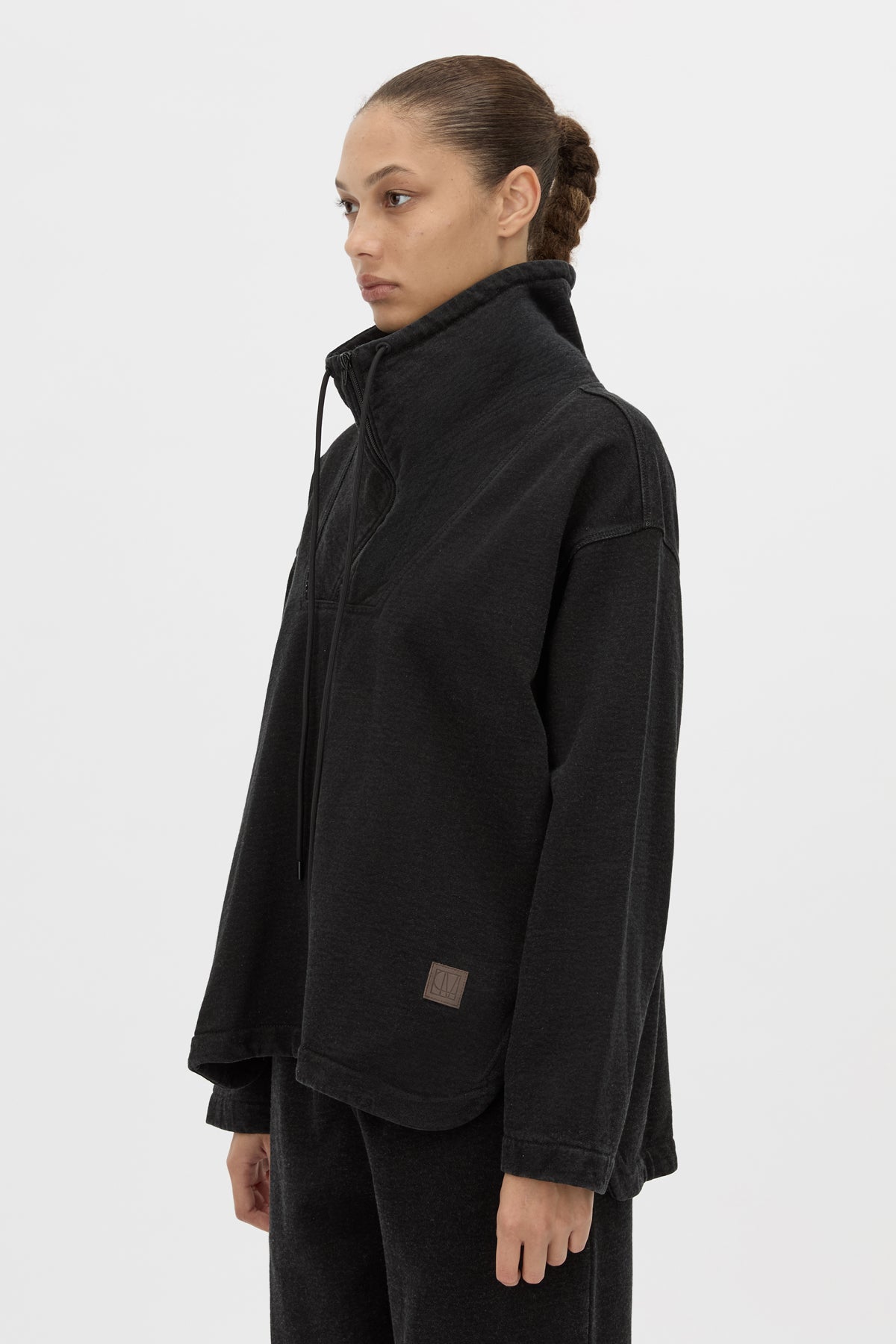 Sorrell Denim Fleece Pullover Top