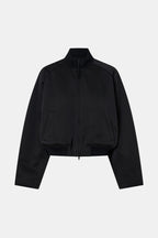 Tamar Satin Bomber Jacket