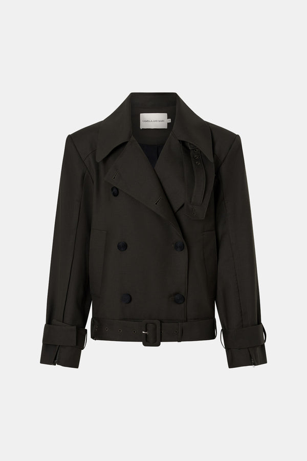 Tari Short Trench Jacket