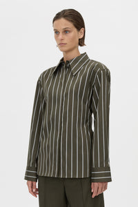 Tarn Fitted Stripe Shirt