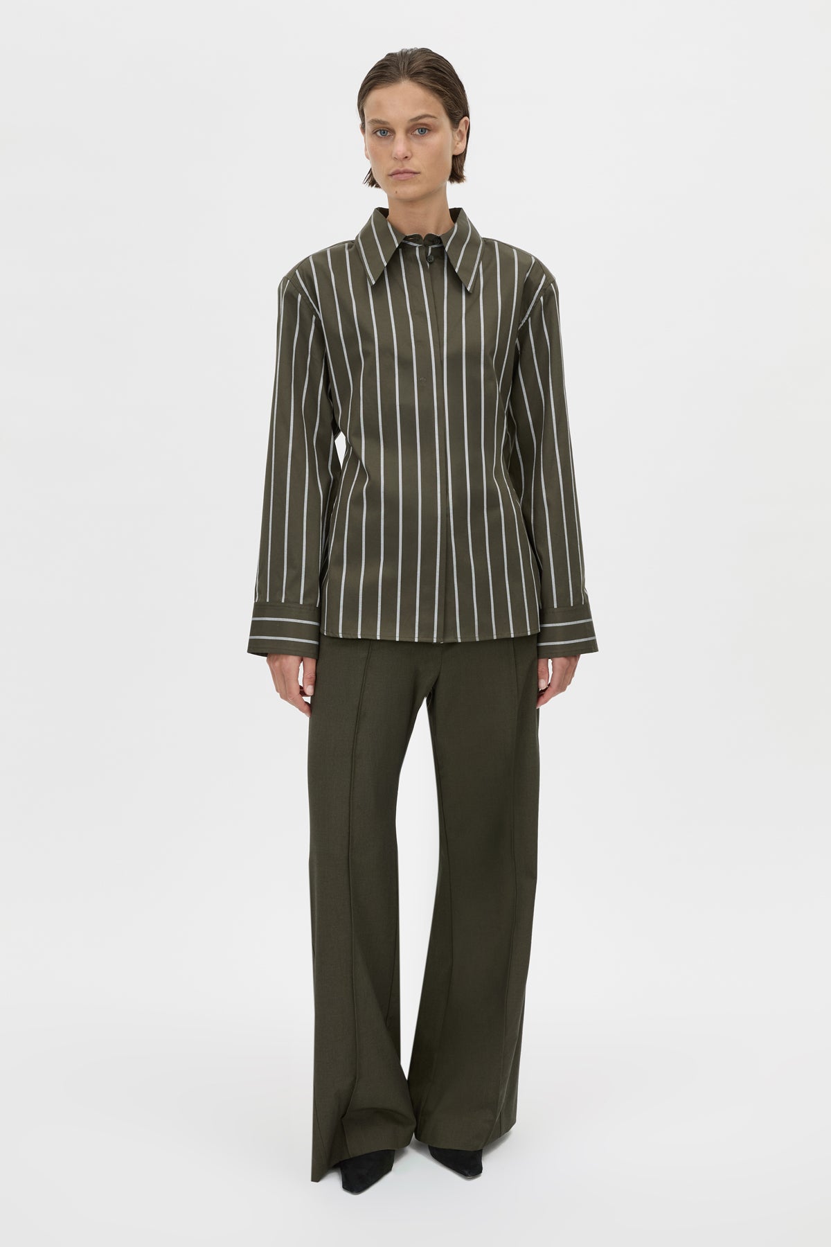 Tarn Fitted Stripe Shirt