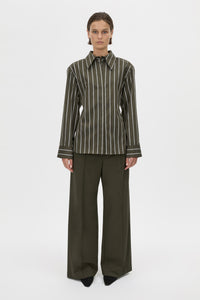 Tarn Fitted Stripe Shirt