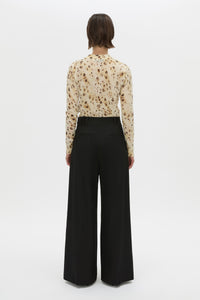 Teneva Printed Knit Sweater