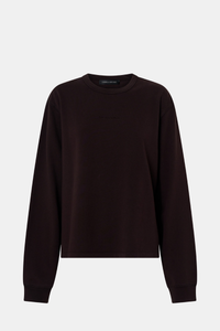 Ghost view CAMILLA AND MARC Thome Emb Relaxed Track Top in garment-dyed hickory.