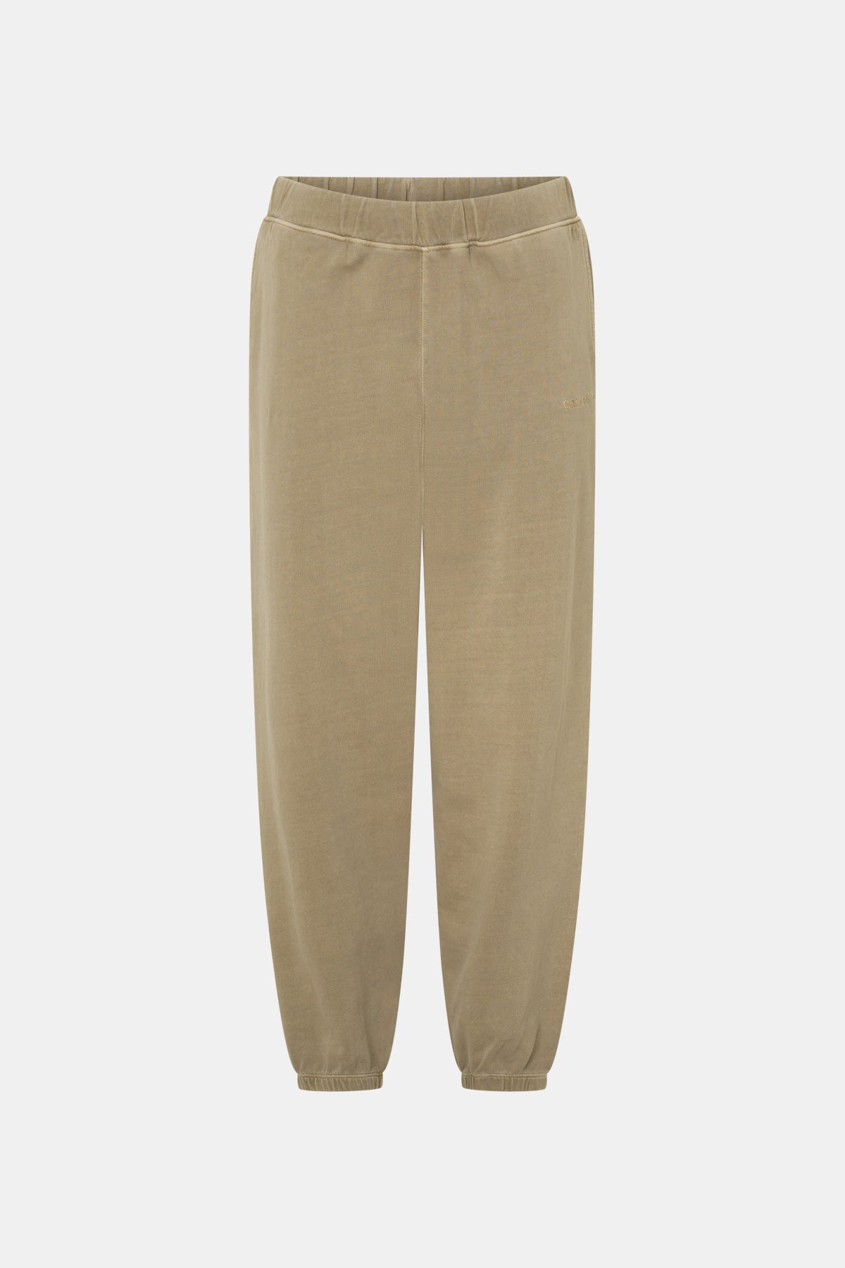 Ghost view CAMILLA AND MARC Thome Emb Track Pant in garment-dyed oyster.