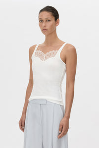 Valentin Lace Trim Tank