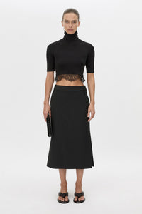 Valentin Lace Trim Tee
