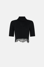 Valentin Lace Trim Tee