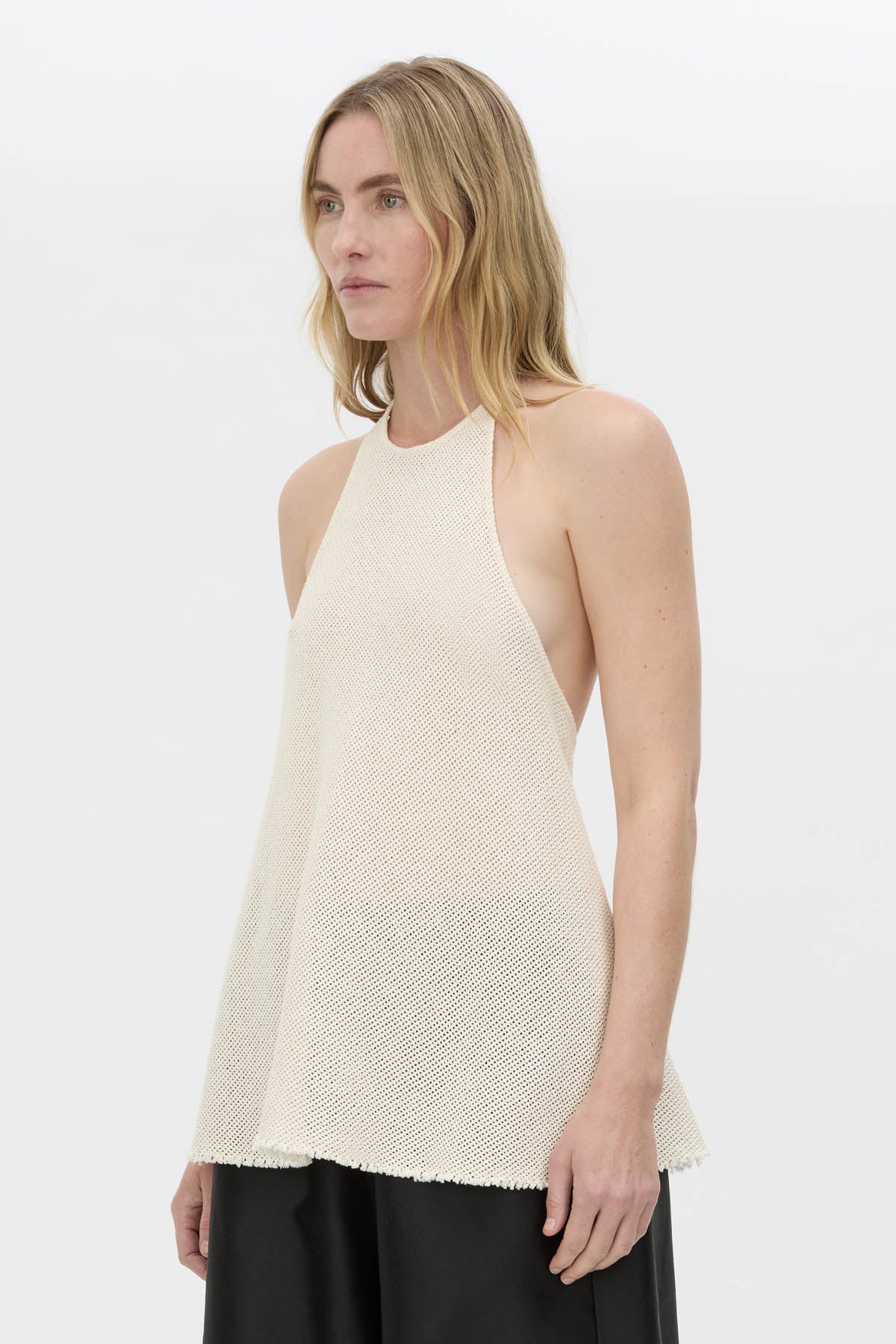 Viele Textured Halter Top