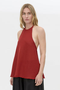 Viele Textured Halter Top