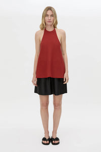 Viele Textured Halter Top