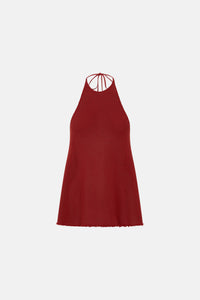 Viele Textured Halter Top