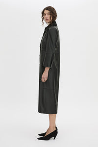Yaz Leather Coat