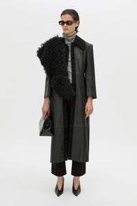 Yaz Leather Coat