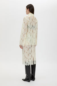 Zemira Lace Midi Skirt