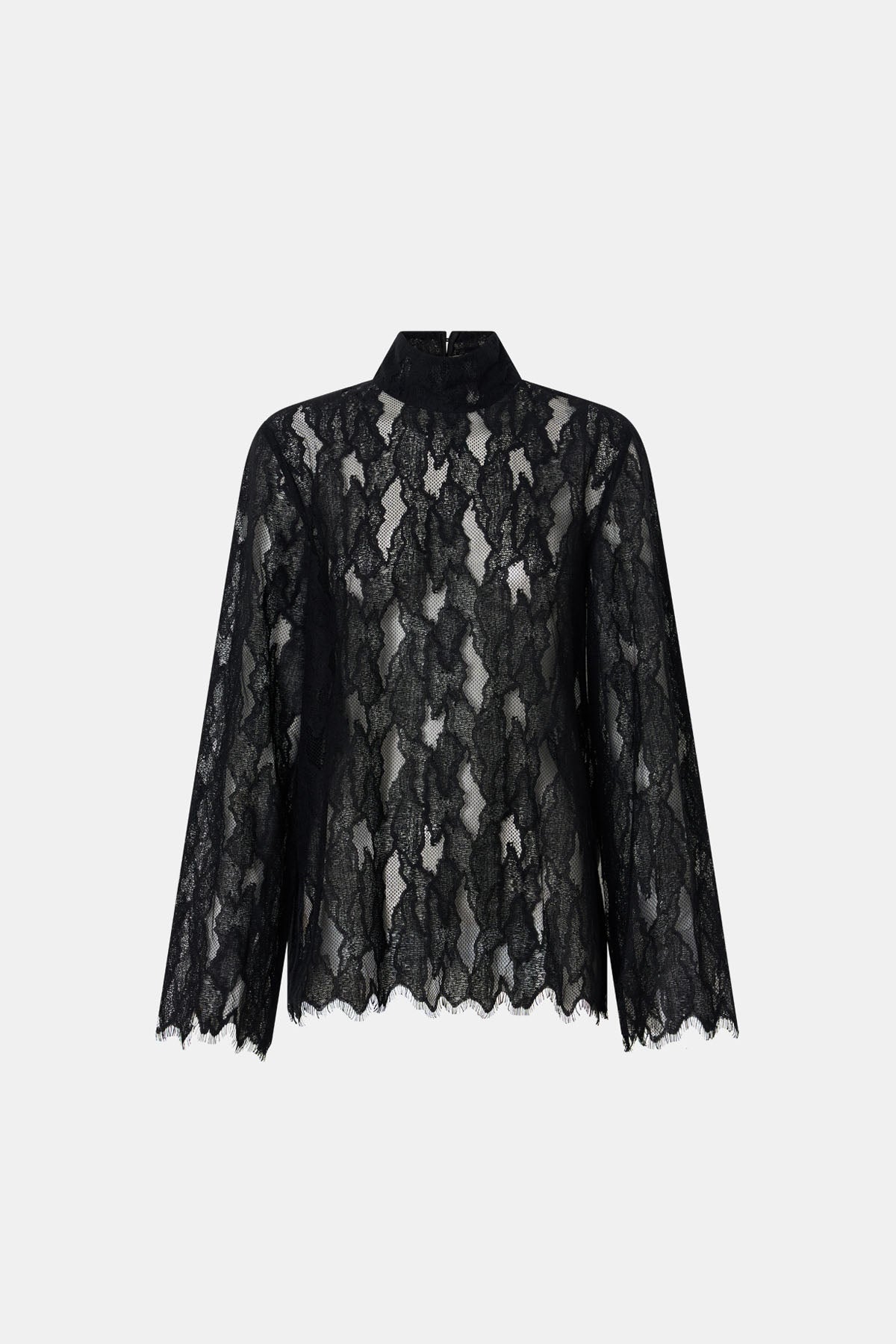 Zemira Long Sleeve Lace Top