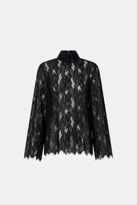 Zemira Long Sleeve Lace Top