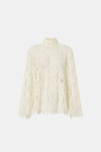 Zemira Long Sleeve Lace Top