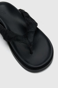 Zita Pony Croc Sandal